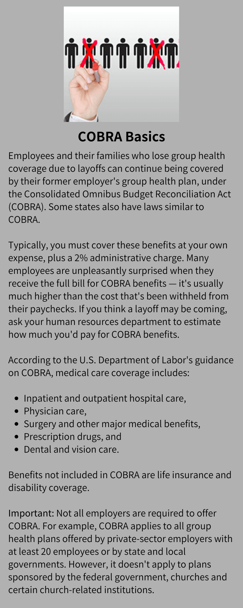 COBRA BASICS