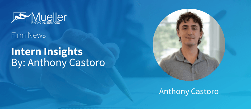 Intern Insights by Anthony Castoro